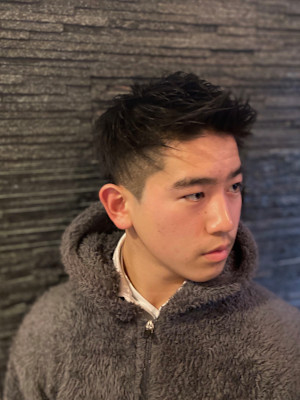 ツーブロック×ジェットモヒカン