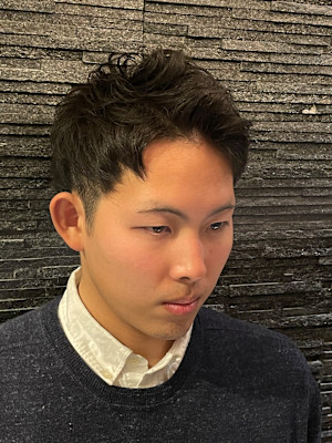 アップバングスタイル