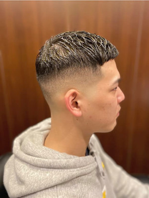 クロップ×スキンフェード