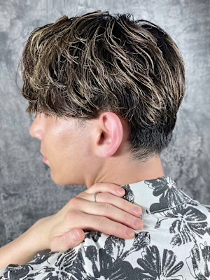 ハイライト韓国風ナチュラル