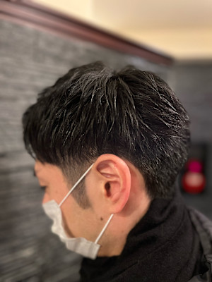 73ツーブロックショート