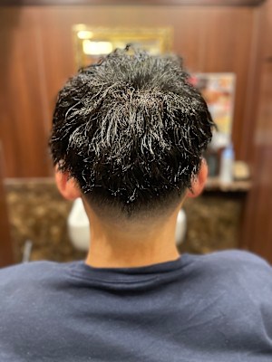 スキンフェードツイストパーマ