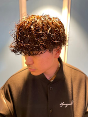 波巻きスパイラルパーマ