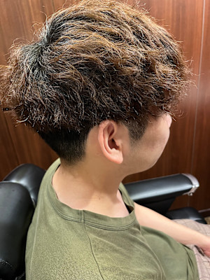 スパイラルパーマ