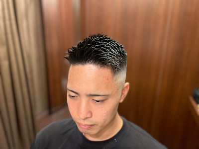 アップバングフェード