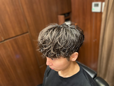 マッシュパーマ