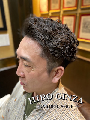 ツーブロックナチュラルパーマ