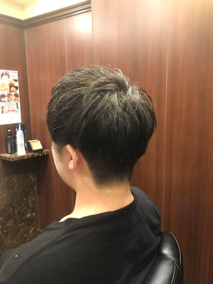 ツーブロックマッシュ