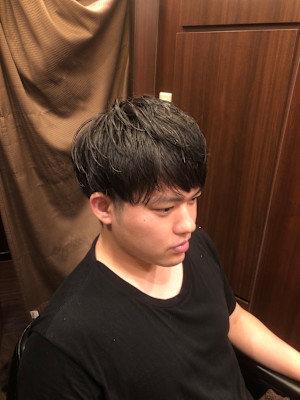 ツーブロックマッシュ