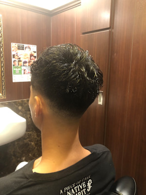 フェードパーマ