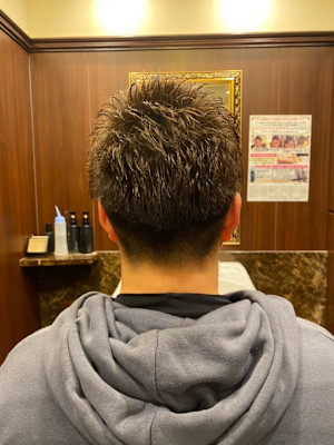 アイロンパーマショート