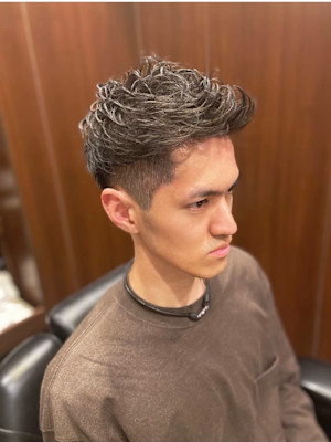 ジェットモヒカン×パーマ