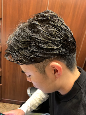 ナチュラルパーマスタイル