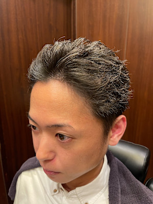 ワックスオールバック