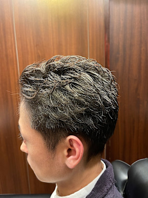 ワックスオールバック