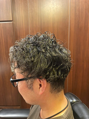 ビジネススパイラルパーマスタイル