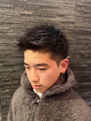 ツーブロック×ジェットモヒカン