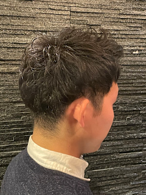 アップバングスタイル