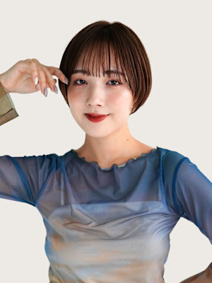 [金沢駅/ブリーチなしダブルカラー/ボブ/ショートボブ]