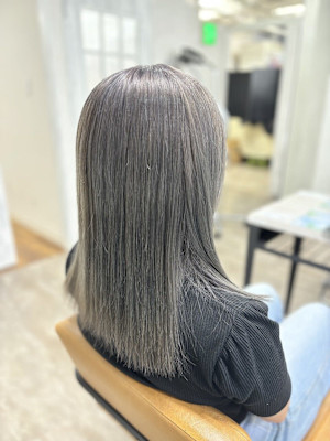 グレージュカラー/ダークグレー/ハイトーン【池袋・池袋東口】