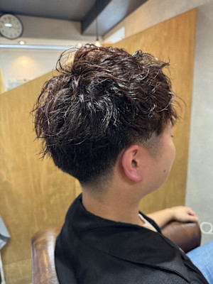 ツイストパーマ20代30代40代　メンズパーマ