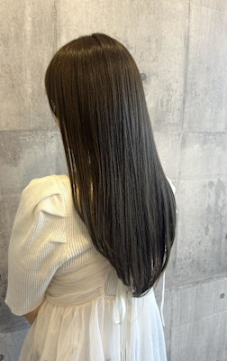 オリーブアッシュ/ロングレイヤー