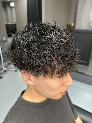 スパイラルパーマ　メンズ