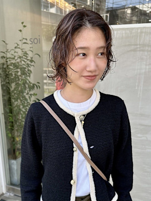 ニュアンスパーマ/パーマ/ボブパーマ/下北沢