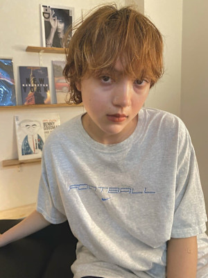 ニュアンスショート_ケアブリーチ_パーマ_下北沢