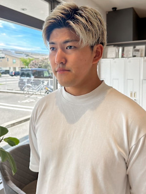 アップバングショート