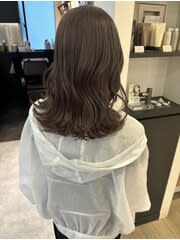 【担当きょうこ】ブリーチ1回でシアーグレージュ/垢抜けヘア