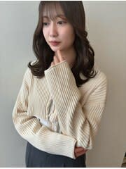 イルミナカラーで赤み消しまろやかベージュ＊