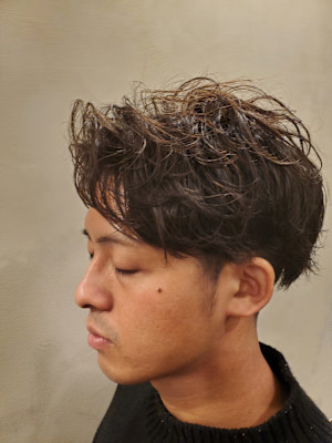 ナチュラルパーマスタイル