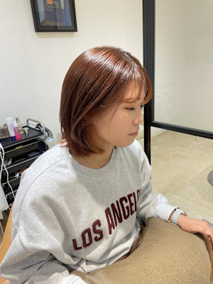 ♪インナーカラー×オレンジカラー♪