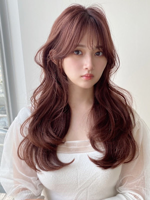 大人可愛い大人美人ふんわりカール小顔カット