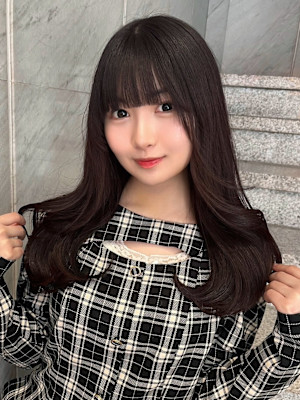 10代20代/韓国風ガーリーヘア/チョコレートブラウン