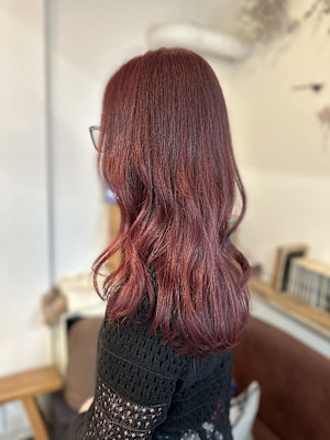 サプリカラーでつやぷるロングヘア