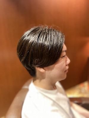 ワンカールパーマ 理容室