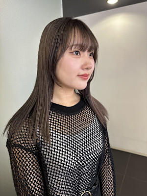 [aika]  透け感たっぷりショコラグレージュ♪