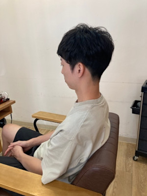 お客様髪質改善データ1368（メンズマッシュ）