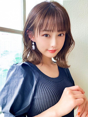 30代/40代/レイヤーカット/前髪/イメチェン/韓国ヘア