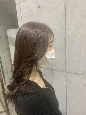 韓国風重めロング/ふんわりカール