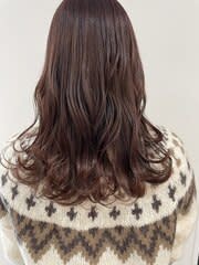 ピンクに透けるふんわりバイオレット