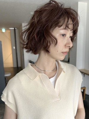 ニュアンスパーマ/ボブ/下北沢◎