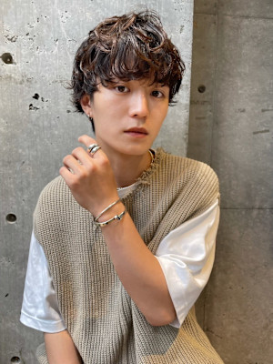 MILK/MURIEL メンズパーマ