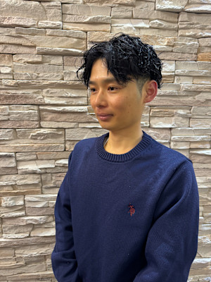 あなたの似合うがわかる！メンズ　ツイストスパイラルパーマ