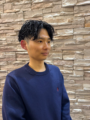 あなたの似合うがわかる！メンズ　ツイストスパイラルパーマ