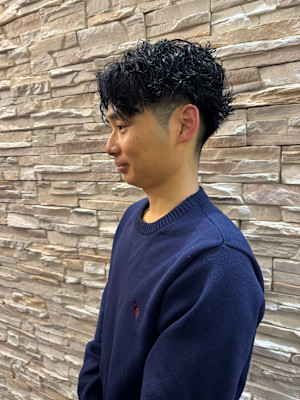 あなたの似合うがわかる！メンズ　ツイストスパイラルパーマ