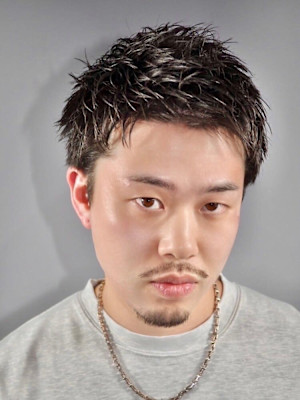 ハイトーンスパイキーショート