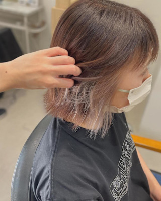 柔らかインナーカラー